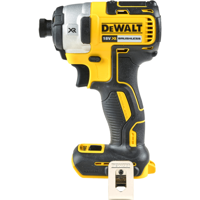 DCF887N DeWALT Aku bezuhlíkový rázový utahovák 1/4 s 3 převodovými stupni, 18V samostatný stroj