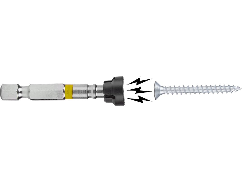 Hroty sada 2ks TORX s magnetickým kloboučkem, T 40x50mm, S2, FORTUM, 4741489