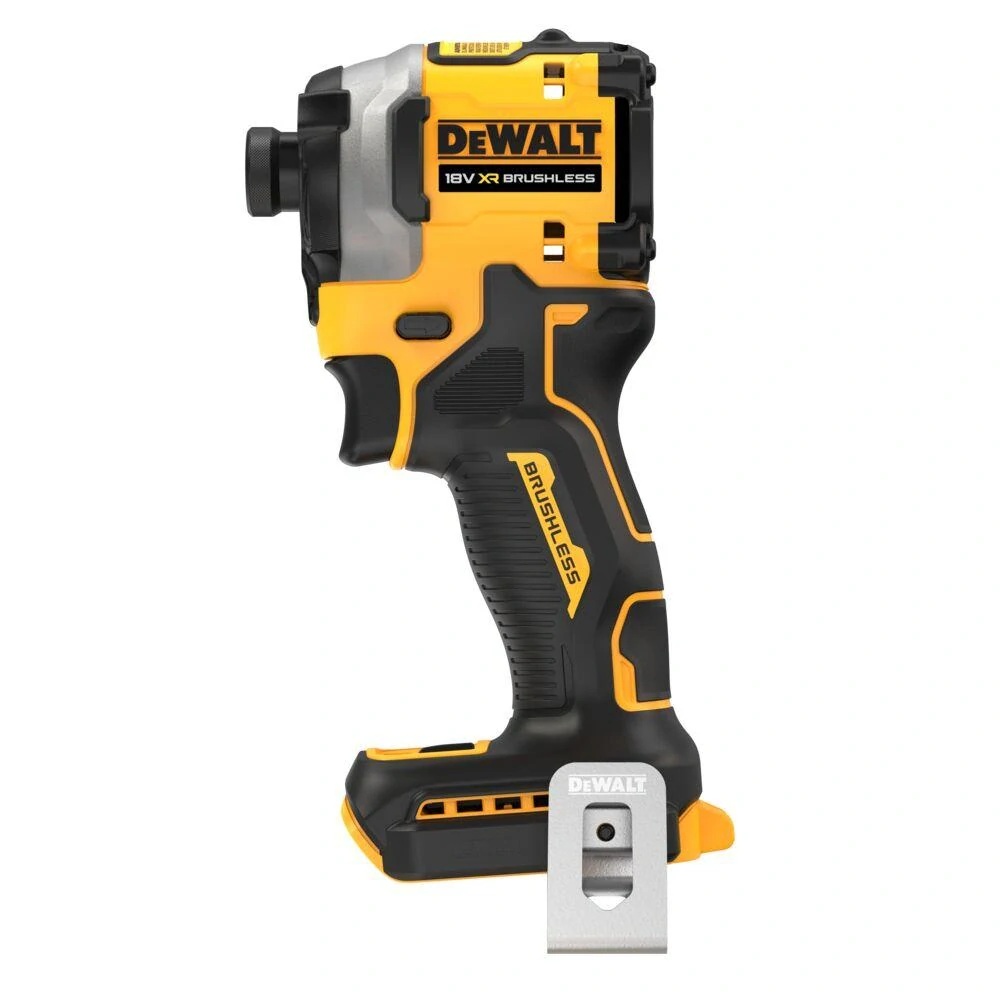 DCF850N DeWALT Aku bezuhlíkový rázový utahovák 1/4 18V, samostatný stroj