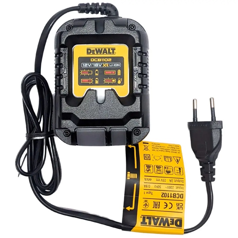 Vícenapěťová nabíječka baterií XR Li-Ion 10,8 - 18V 2A - DCB1102 DeWALT