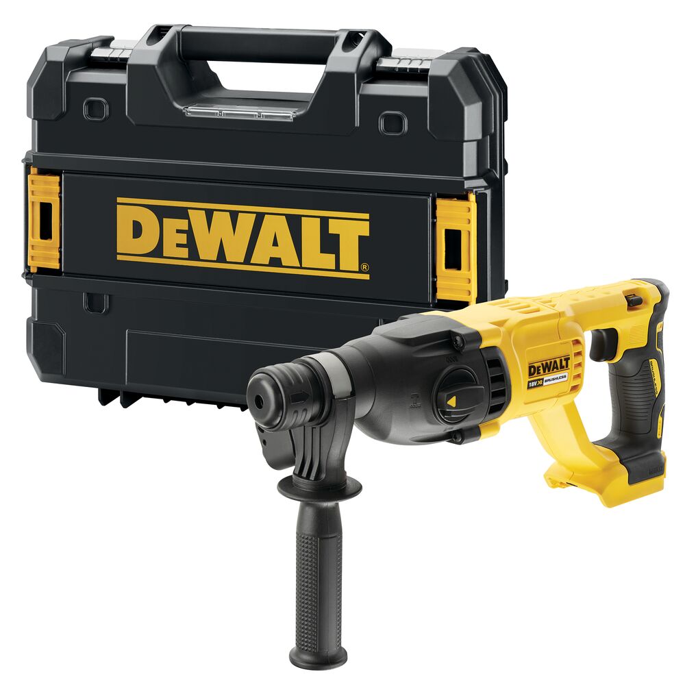 DCH133NT DeWALT Aku vrtací kladivo 18V, samostatný stroj v kufru TSTAK