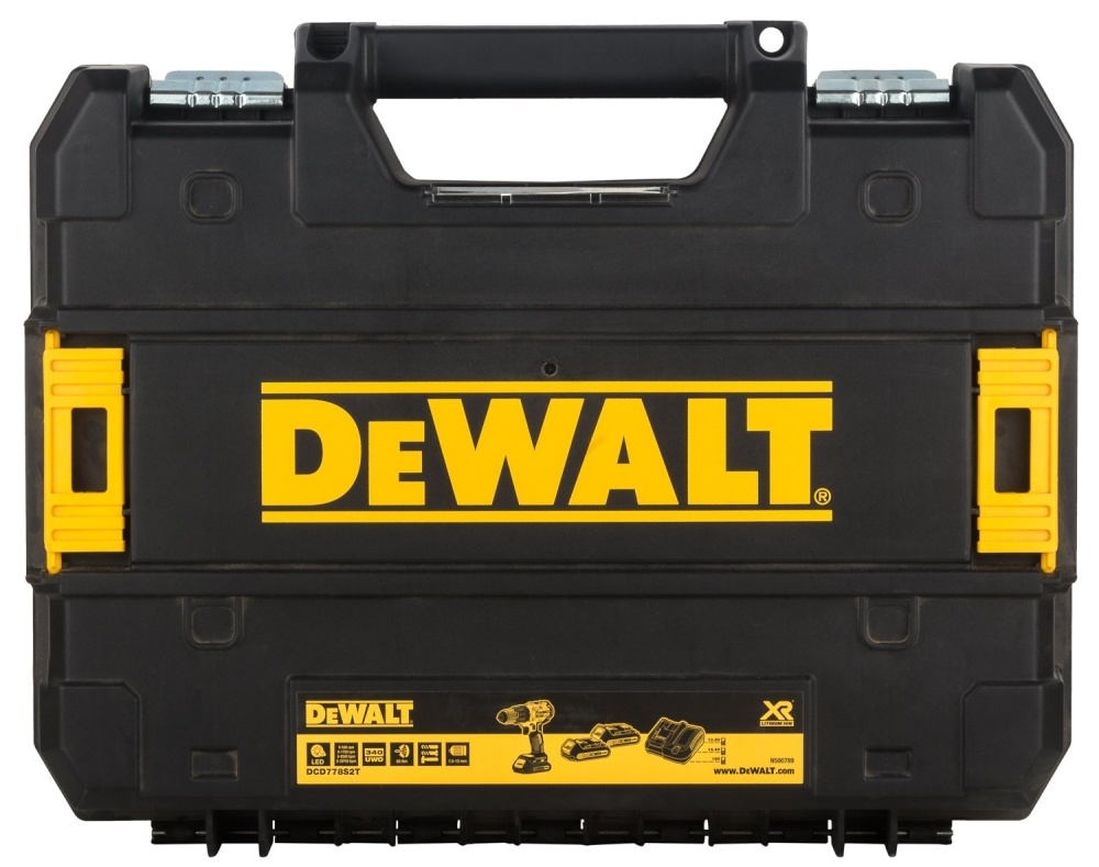 Kufr TSTAK DeWALT na aku vrtačku (8) DCD777S2T, DCD778S2T, DCD777D2T, DCD778D2T