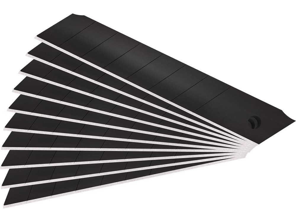 Břity ulamovací do nože 10ks, 18mm(tl.0,5mm/14s), SK2, FORTUM 4780008