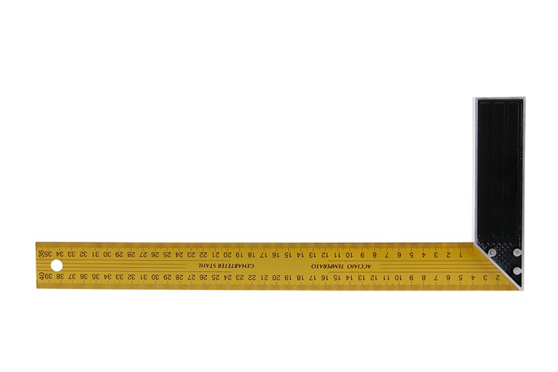 Úhelník 400 mm žlutý 14440