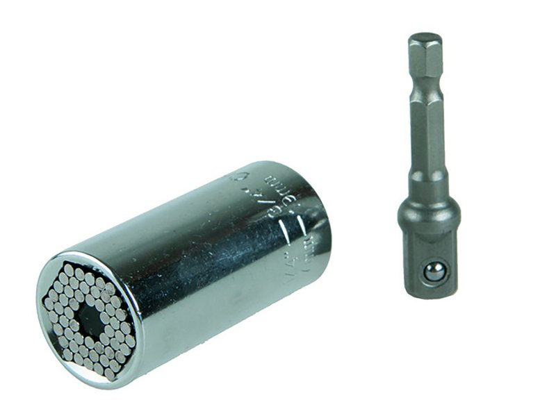 Hlavice univerzální CrV 3/8" 7-19mm 17810