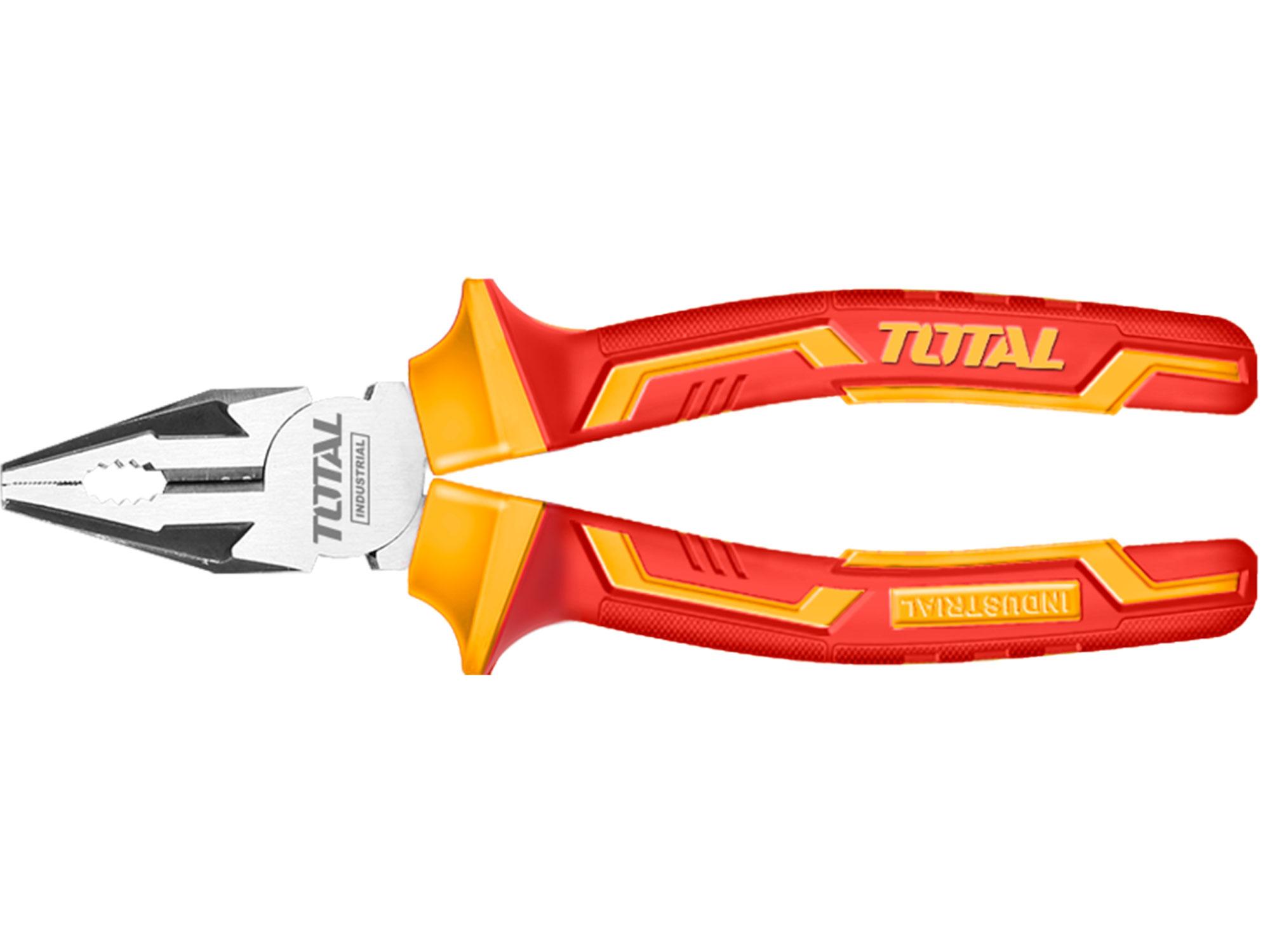 lektrikářské kleště kombinované 180mm, industrial, 1000V TOTAL THTIP2171