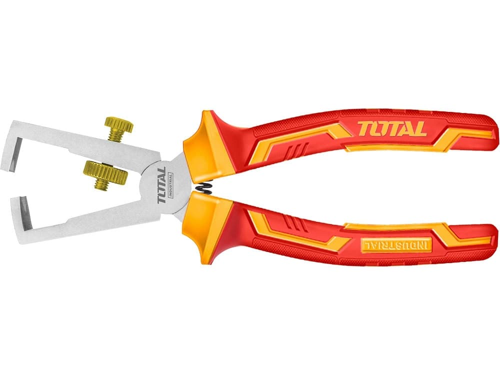 Elektrikářské kleště na odizolování kabelů, 160mm, 1000V, industrial TOTAL THTIP2661