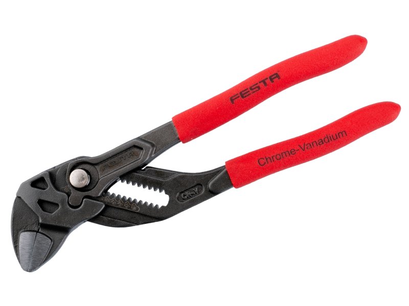 Kleště SIKO CrV 180mm s rovnými čelistmi 0-40mm FESTA 16500