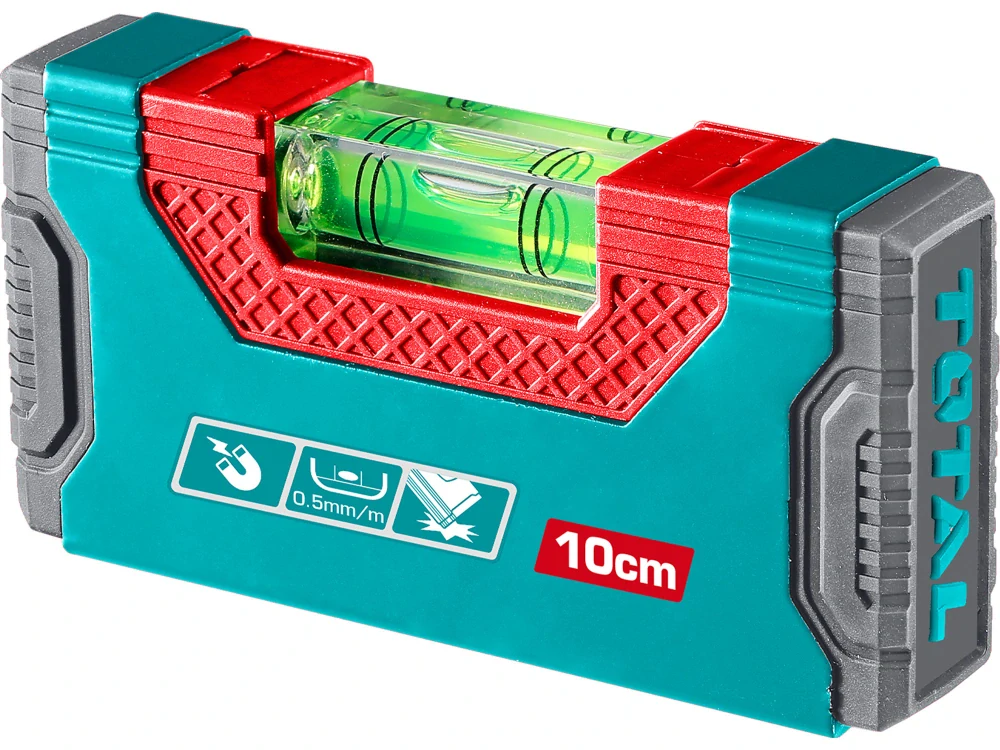 Vodováha magnetická, 10cm TOTAL TMT205101